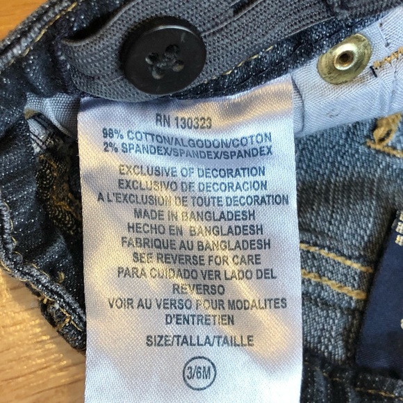 HP!✨EUC US Polo Baby Girl Jeans - Picture 4 of 4